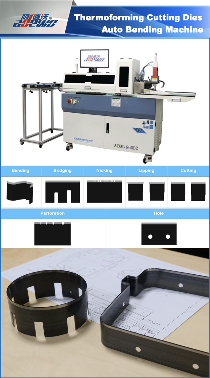 Mesin Bending Thermoforming Cutting Dies