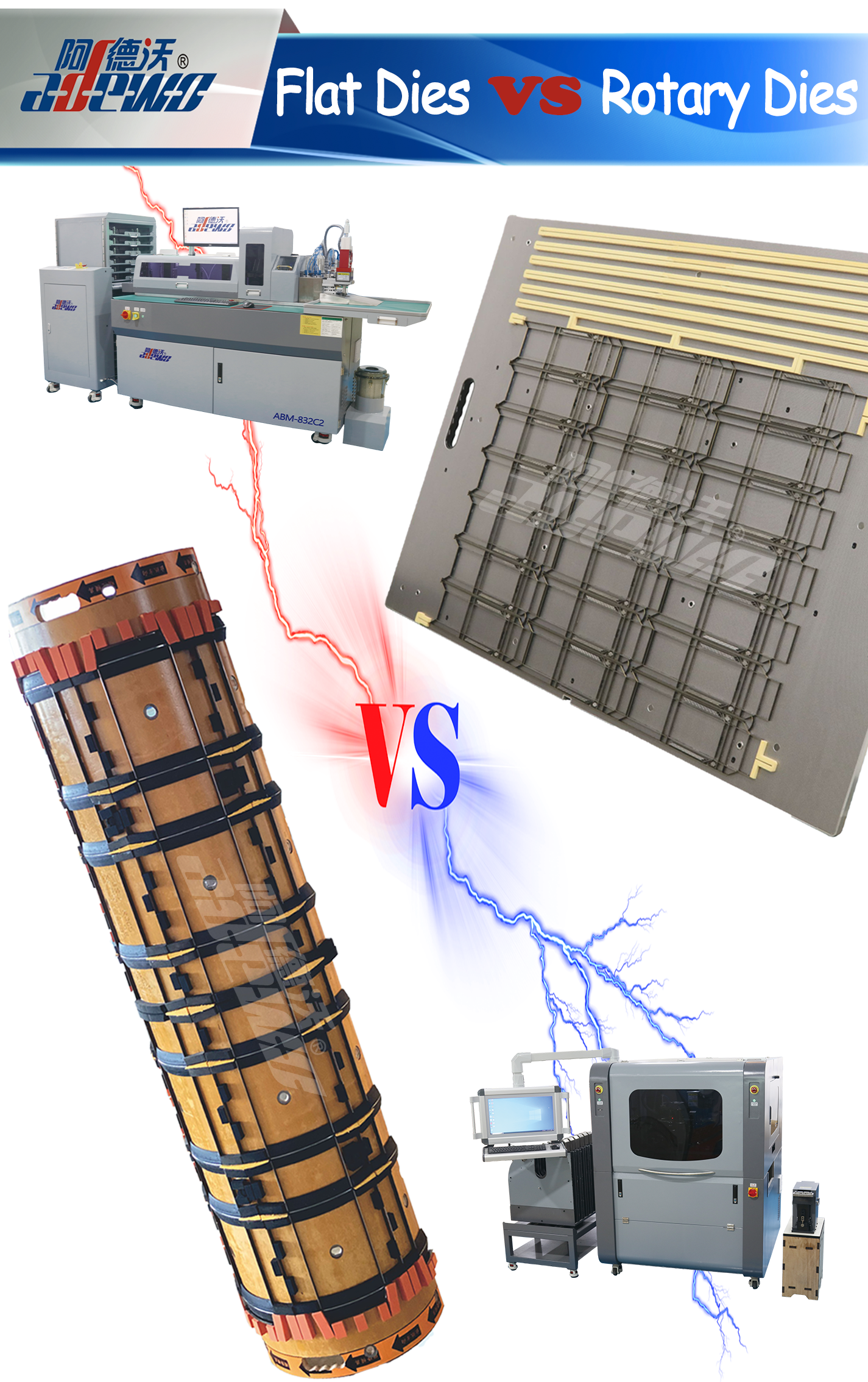 Rotary mati tiwas vs flat mati