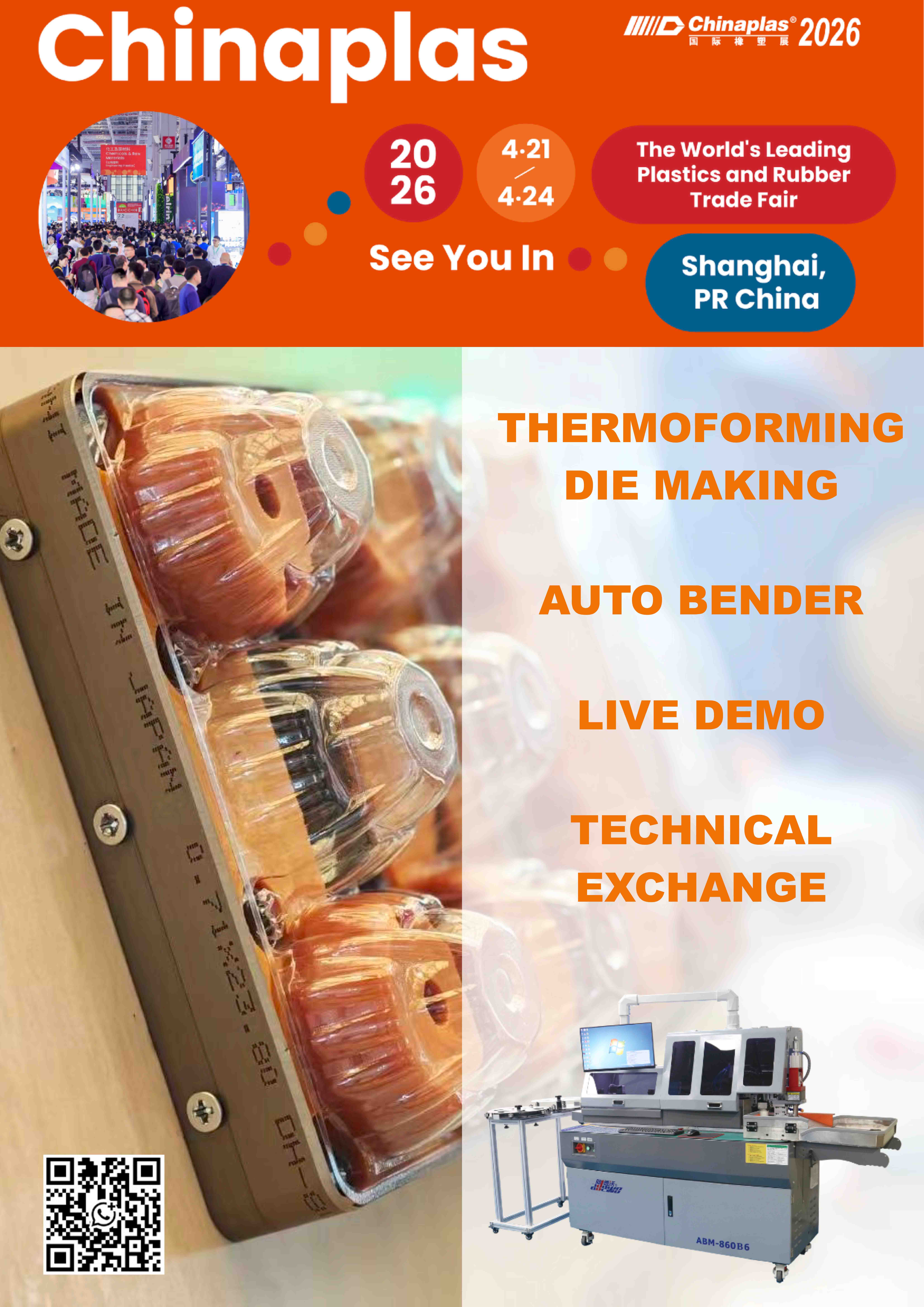 Chinaplas 2026: Solusi Nggawe Die kanggo Paket Thermoforming
