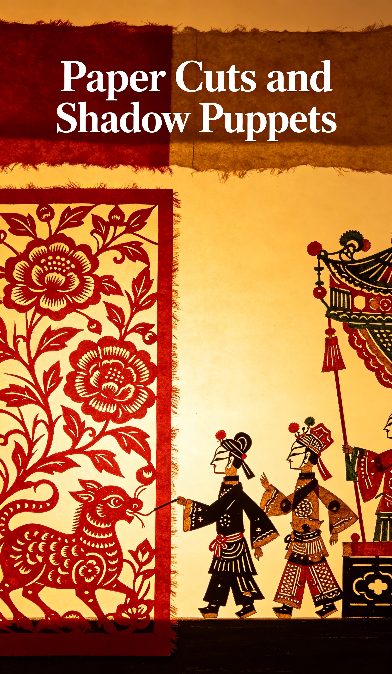 Potongan Kertas lan Wayang Bayangan: Kesenian Rakyat Sing Nyritakake Kisah China