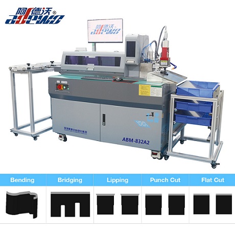 ABM-832A2 Auto Bender Machine kanggo Shoe & Kulit Cutting Die Nggawe