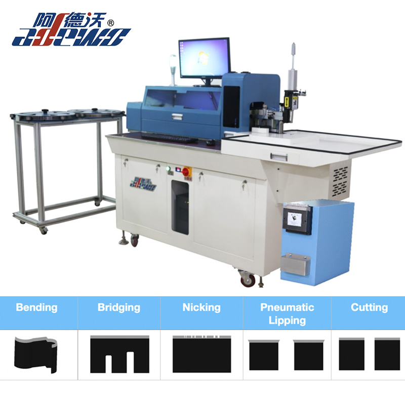 Aturan Dhuwur Die Cut Plastic Molded Auto Bending Machine