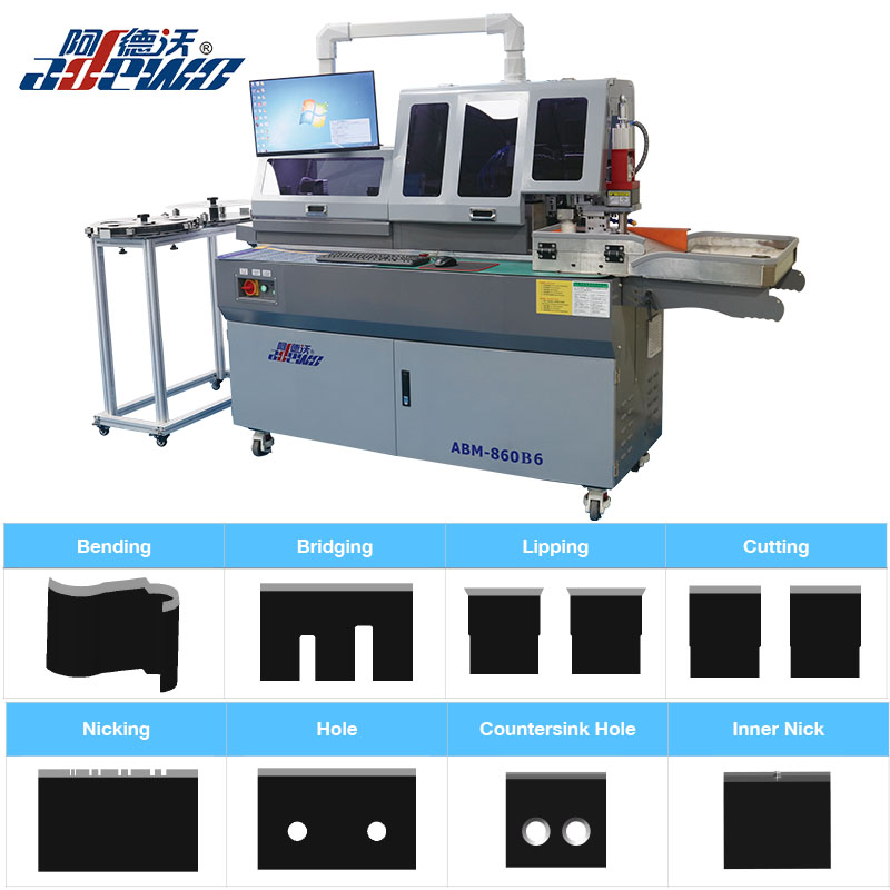 Plastik Thermoforming Die Nggawe Auto Bender