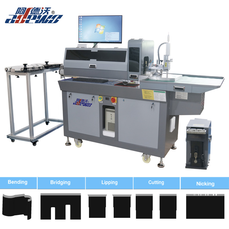 Buku Papan Solid Blade Auto Bender Mesin