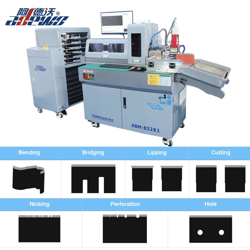 Aturan Sticker Label Mesa Mesin Bender Otomatis